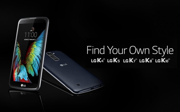 lg k series 