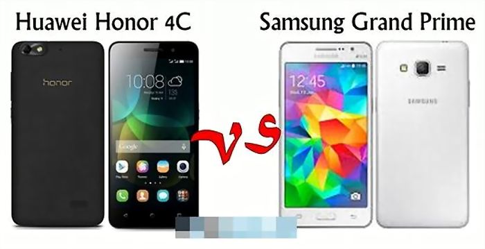 Huawei Honor 4C vs Samsung Grand Prime