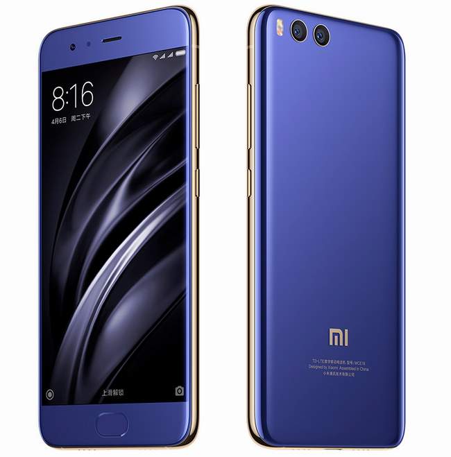 xiaomi mi6 design