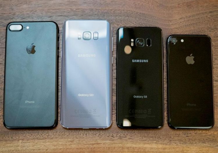 Galaxy S8 vs iPhone 7 real 6