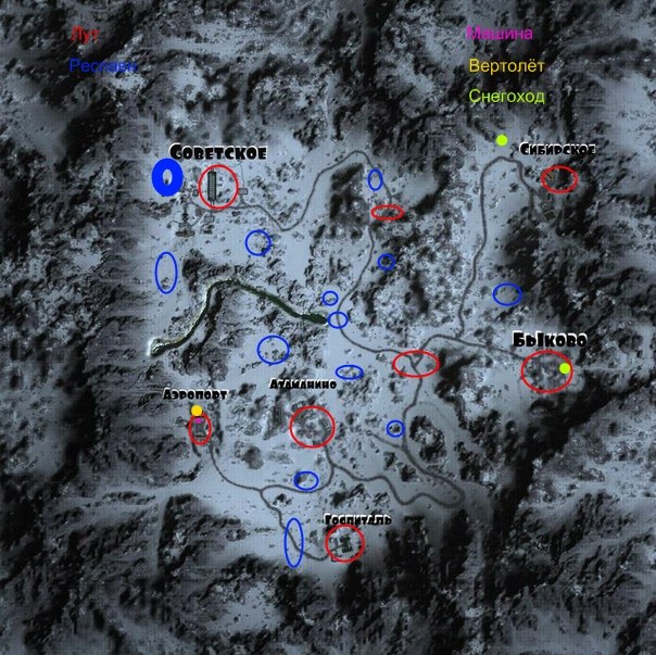 survival map