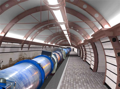 Большой Адронный Коллайдер в Питерском метро