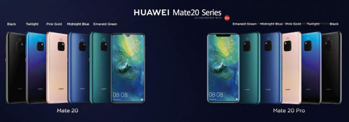 huawei mate 20 and mate 20 pro l